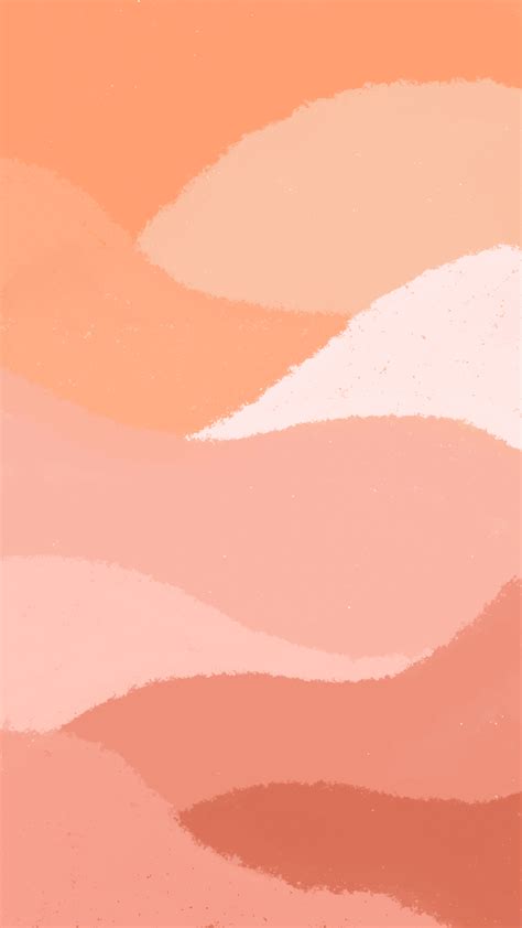 Aesthetic Pastel Orange Wallpaper Nägel Inspiration Nägel