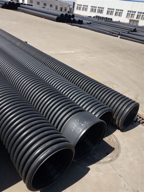 Hdpe Double Wall Corrugated Pipes For Drains China Corrugated Pipe