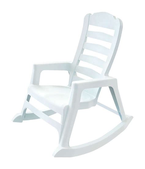 Adams Big Easy White Polypropylene Frame Rocking Chair Ace Hardware