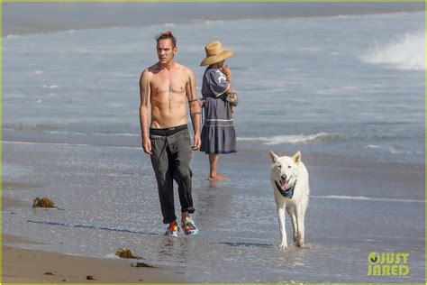 Jonathan Rhys Meyers Goes Shirtless At The Beach In Rare Photos Photo