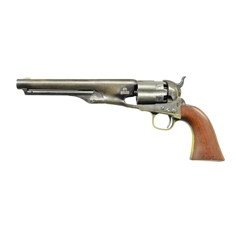 Civil War Colt Model 1860 Fluted Army Revolver