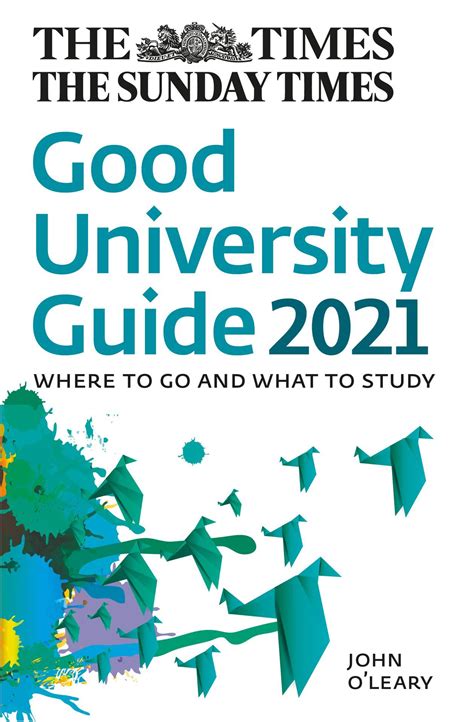 Optimus Education Resources The Times Good University Guide 2021