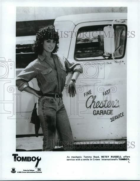 Press Photo Actress Betsy Russell In Tomboy Movie Hcq EBay