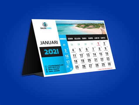 Desain Kalender Meja Dengan Coreldraw Community Saint Lucia