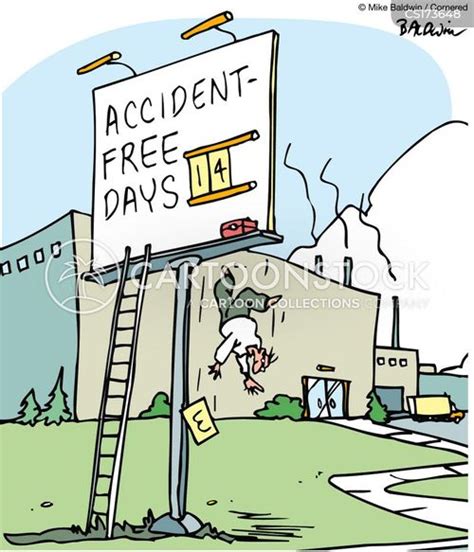 Accident Free Days Cartoons And Comics Funny Pictures From Cartoonstock