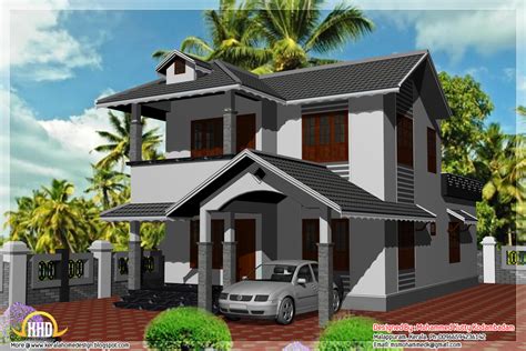 3 Bedroom 1800 Sqft Kerala Style House Kerala Home Design And