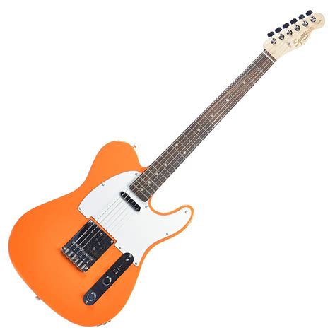 Disc Squier By Fender Affinity Telecaster Competition Orange Gear Music