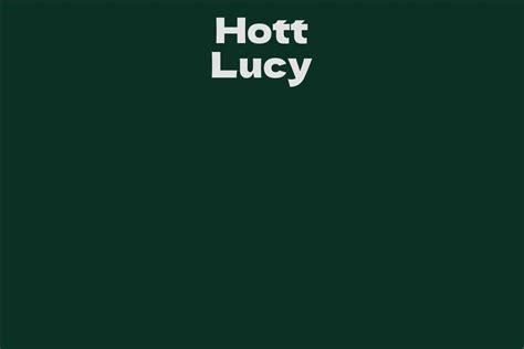Hott Lucy Facts Bio Career Net Worth Aidwiki