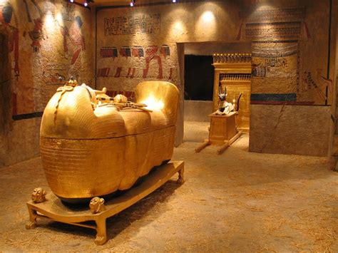 King Tuts Tomb Replica At Luxor Las Vegas Beautiful Repli Flickr