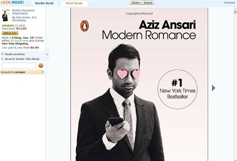 Whats In Aziz Ansaris Dating Book ‘modern Romance Not Much Sex