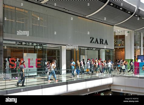 Zara Fast Fashion Shop Front Window Retail Store Clothing Business Sale