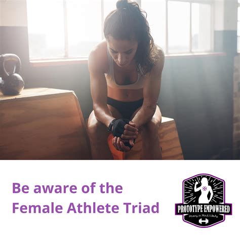 What Is The Female Athlete Triad Prototype Training Systems