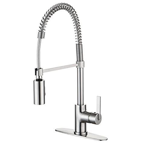 Contemporary stainless steel faucet feature spouts, handles, lift rod, cartridge aerator, mixing chamber, and water inlet that sufficiently help in they add a characteristic difference in your kitchen space. Enzo Rodi ERF7209251AP-10 Modern Commercial Kitchen ...