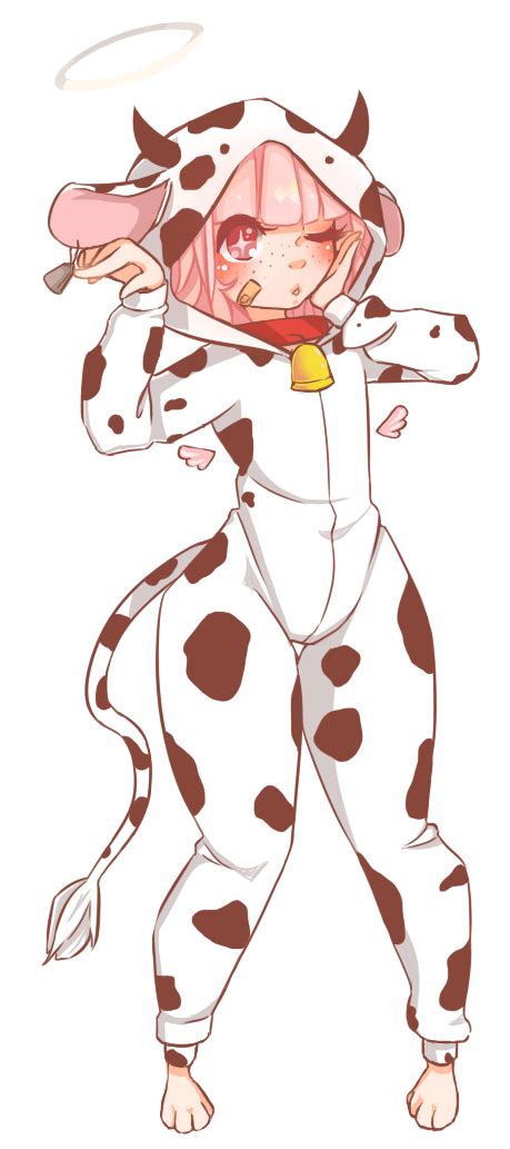 By fantajia, posted an hour ago. Cow Onesie ! by Nullifie on DeviantArt