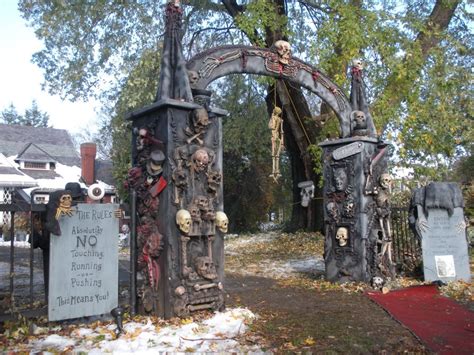 Haunted Yard Yard Haunt Haunted House Props Scary Halloween Decorations