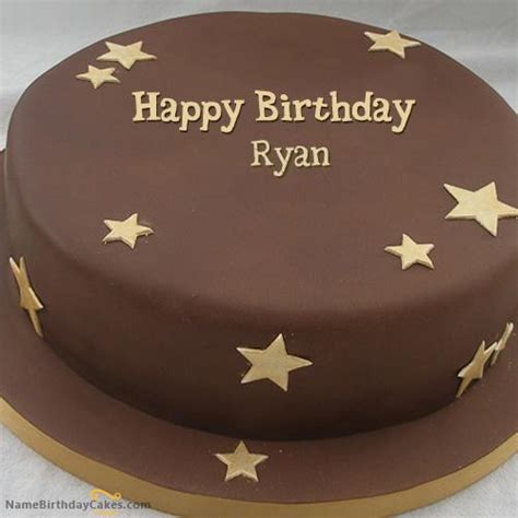 Happy birthday cake with your name photo frame wishes images, latest amazing celebration birthday wishing cake pictures special name and photo, create online personalized name & photo add hbd cake pic, unique make your name bday cake wallpapers download customized, best. Happy Birthday Ryan Cake Images - Download & Share