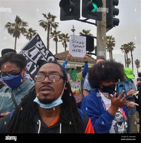 Huntington Beach United States 12th Apr 2021 White Lives Matter And