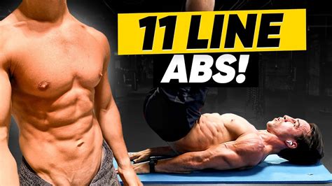 11 Line Abs Workout Upper Lower Abs And Obliques Workout Youtube