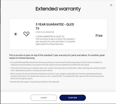 2 the price might vary at other samsung authorized service centers. Extra 4 Year warranty on top of 1 year - NO Confirmation ...