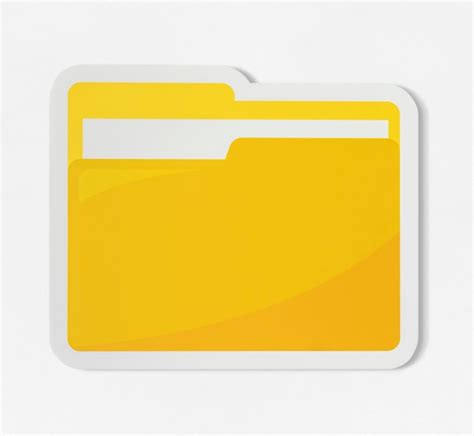 Folder Icon Free Psd File