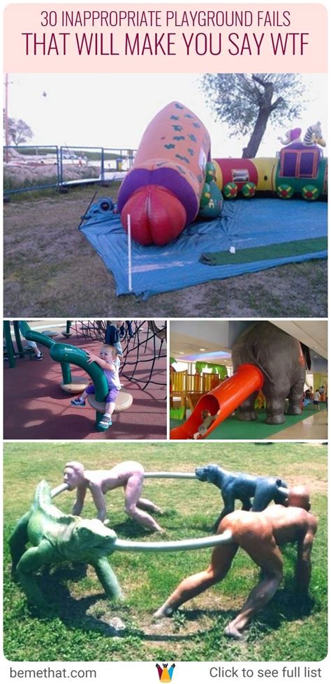 Inappropriate Playground Fails That Will Make You Say Wtf Wft