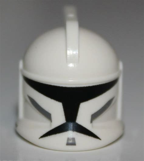 Lego Star Wars White Minifig Headgear Helmet Clone Trooper