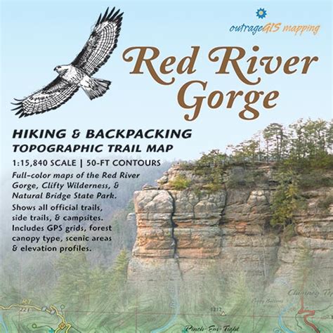 Red River Gorge Backpacking Map