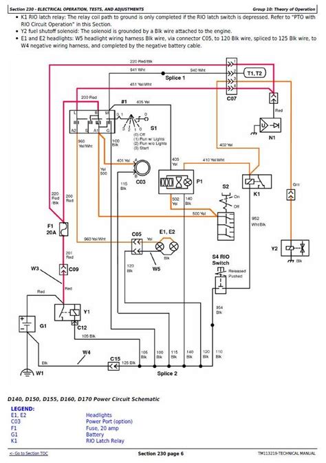 Wiring Diagram For John Deere D130