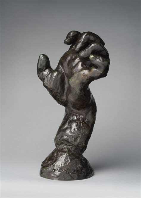 Auguste Rodin The Clenched Left Hand Study For Hand Of Pierre De