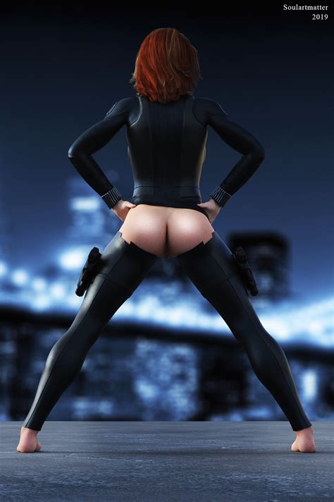 Rule 34 1girls 3d Ass Black Widow Marvel Clothing Exposed Ass