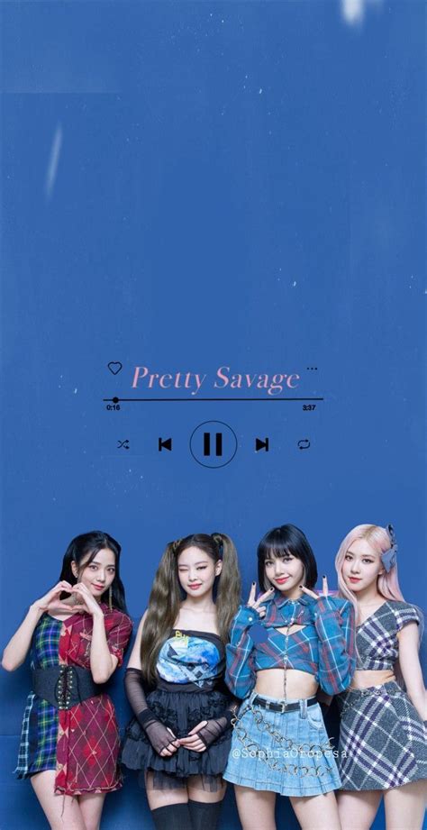 Blackpink Pretty Savage Wallpapers Wallpaper Cave