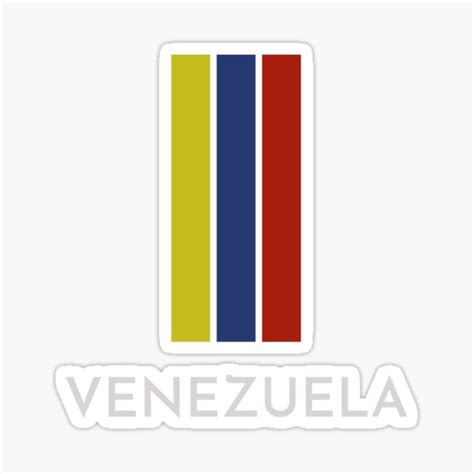 Venezuelan Flag Sticker For Sale By Eka123 Redbubble
