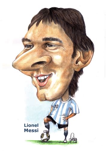 Arjantin milli takımının ve barselona'nın vazgeçilmez forveti messi hakkında kullanıcılar pek çok şeyi merak etmekte. Lionel Messi By Szena | Sports Cartoon | TOONPOOL