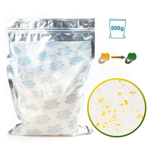 Lotfancy 500g Silica Gel Packets Reusable Desiccant Bags