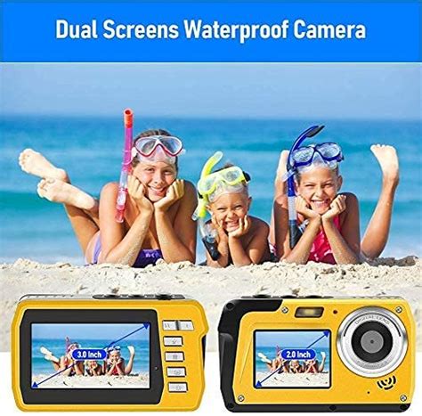 Underwater Camera Waterproof Digital Camera 48mp 27k Waterproof Camera