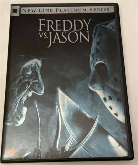 Freddy Vs Jason Dvd 2003 New Line Platinum Series 2 Discs Horror