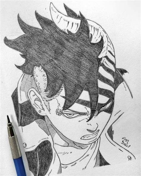 Kawaki In 2023 Naruto Sketch Drawing Anime Character Drawing Naruto