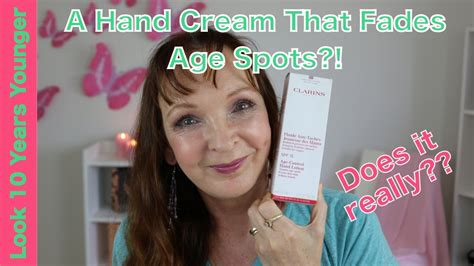 A Hand Cream That Fades Age Spots Youtube