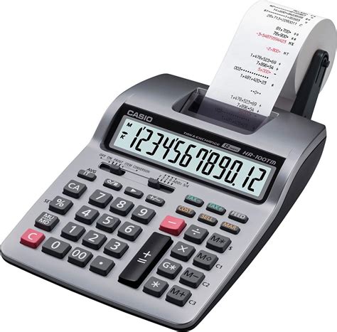 Customer Reviews Casio Compact Printing Calculator Hr Tm Best Buy