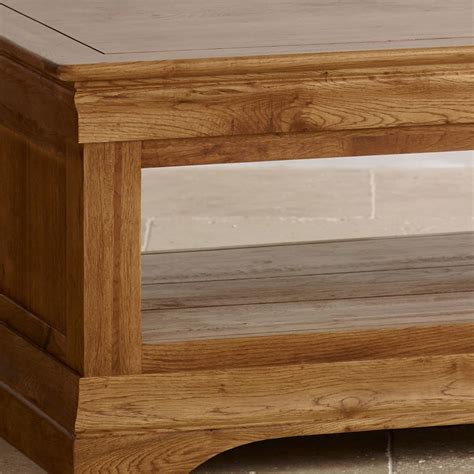 There are many pieces designed for storage with ample drawers and cabinets. French Farmhouse Coffee Table in Solid Oak | Oak Furniture ...