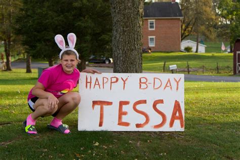 Happy Birthday Tessa