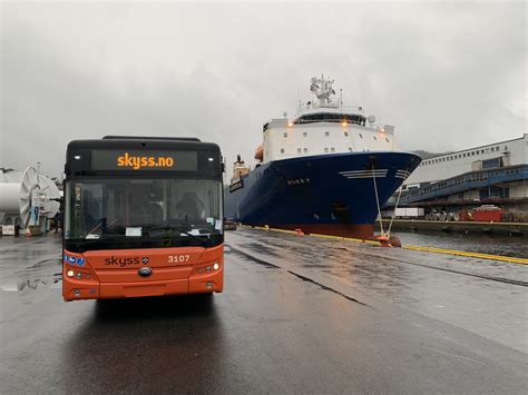 Norway: Arrival of the first e-buses in Bergen
