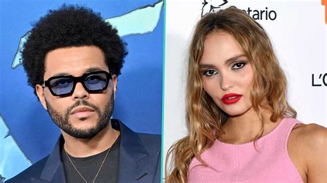 watch access hollywood highlight the weeknd and lily rose depp clap back at claims of alleged