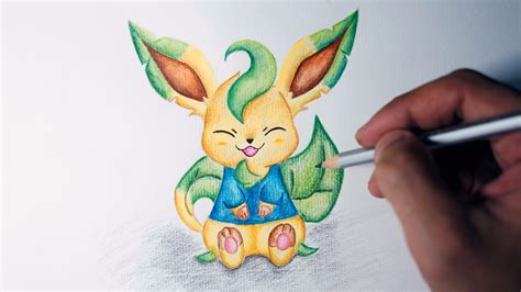 Pokemon Images Leafeon Cute Pokemon Drawings Eevee Evolutions