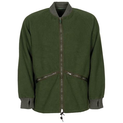 Genuine British Army Surplus Olive Green Fleece Jacket Surplus And Lost