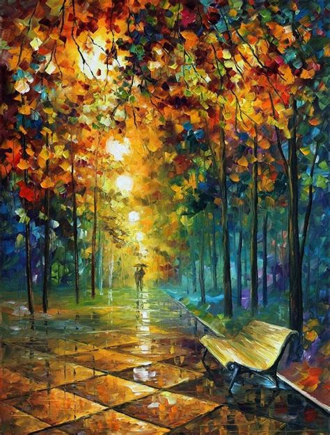 Autumn Painting Oil Painting On Canvas Original Oil Painting Canvas