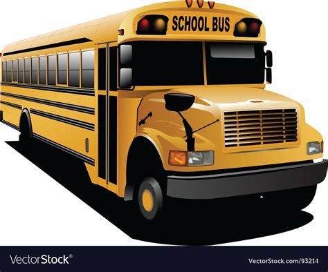School Bus Royalty Free Vector Image Vectorstock