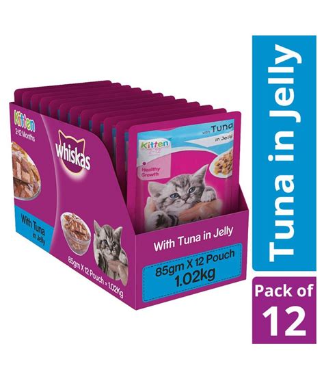 Pet foods in the united states are legally required by the aafco to have a guaranteed. Whiskas Wet Meal Kitten Cat Food Tuna in Jelly, 1.02 kg ...