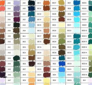 Unison Hand Painted Colour Chart Jackson 39 S Art Blog Paint Color