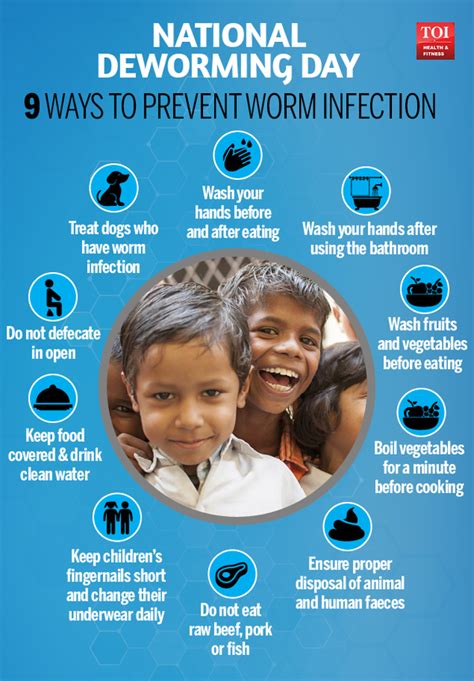 National Deworming Day 9 Ways To Prevent Worm Infection Times Of India